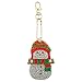 DIY Diamond Painting Keychain, Christmas Embroidery Kits Ornaments, 5D Diamond Art for Kids and Adult Beginners Home Wall Decor Perfect for Gift(4pcs)