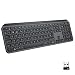 Logitech MX Keys Advanced Wireless Illuminated Keyboard - Graphite primary