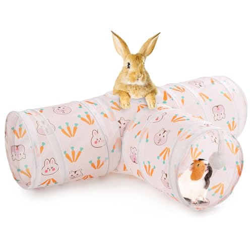 HERCOCCI 3-Way Rabbit Tunnel