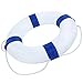LAB OUTLET 20in diameter Foam Swim Rings - Children Swimming Pool Lifebuoy Safety Life Preserver with Perimeter Rope