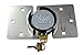 Hidden Shackle Padlock and Hasp Includes Bolts - Heavy Duty Cargo Trailer, RV or Van Lock - Vending Machines and Storage Buildings