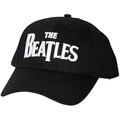 The Beatles – Casquette de Baseball – Homme Noir Noir Taille unique - Les Beatles, Paul McCartney, John Lennon, RIngo Starr, George Harrison
