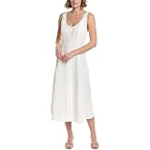 Vince Women's Panelled Scoop Neck Dress
