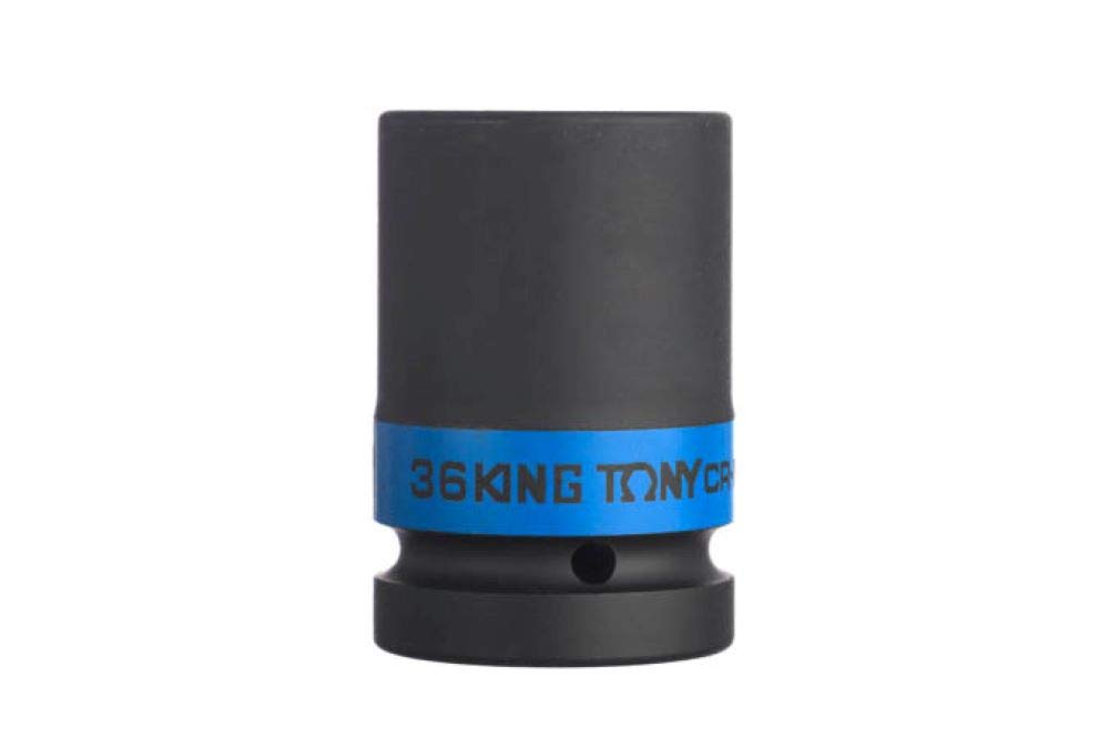 KING TONY 883536M Impact Thin Wall Deep Socket, 36 mm, 1-inch