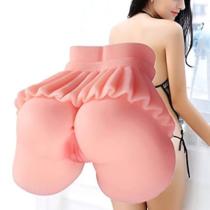 Reality-Masturbation Butt Silikon 3D-Strümpfe Mini-Rock-Männliche Masturbation Mit Teilchen Simulation-3D-Vaginal Anal Cum