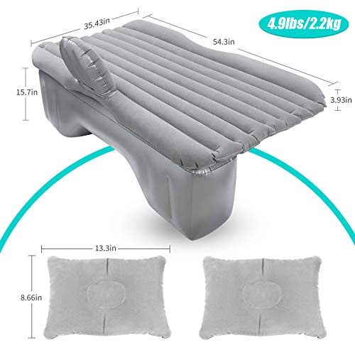 image for Haomaomao Car Air Mattress Travel Inflatable Back Seat Air Bed Cushion