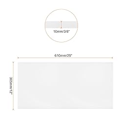 Rebower 12 x 24 Inch UHMW Polyethylene Sheets, 3/8