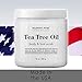 MAJESTIC PURE Tea Tree Foot & Body Scrub with Tea Tree Oil, Exfoliating Salt Scrub to Exfoliate & Moisturize Skin, Deep Cleansing - 10 oz