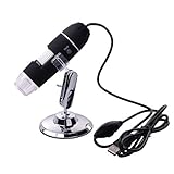 eBoTrade 20X-800X 8 LED USB 3D Digital Zoom Microscope Endoscope Magnifier PC Video Camera with Stand