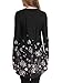 BAISHENGGT Women's Flared Comfy Loose Fit Tunic Top X-Large T06 Black #2