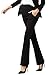 Foucome Maternity Dress Pants Wide Leg Work Office Over-Bump Trousers Black US XXS - Tag M
