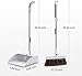 Lonffery Broom and Dustpan Set, Magnetic Suction Small Broom Sweep Set Upright Stand Up for Home Lobby Kitchen Room Office Floor Use