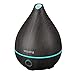 VicTsing Upgraded Mini Oil Diffuser 130ml, Easy to Use Super Quiet Essential Oil Diffuser, Aromatherapy Diffuser with Waterless Auto Shut-off, 8 Color LED Lights and BPA-free for Home Office(Black) primary