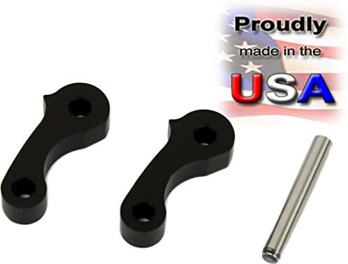 Billet Tacoma Tundra Rear Quarter Window Pivot Latch Hinge 2pcs bl