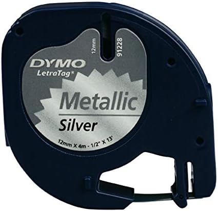 dymo metallic labels