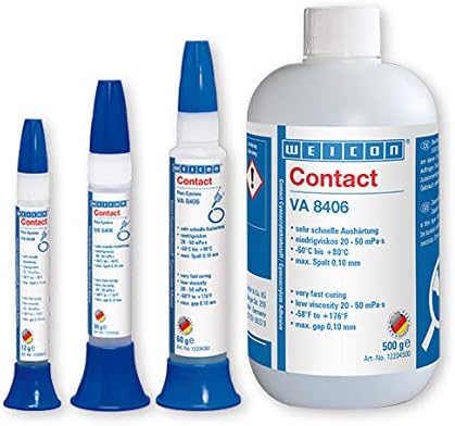 Weicon 12204030 Contact VA 8406 Cyanoacrylate 30 g Plastic Adhesive, clear, 30g - Image 3