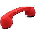 ENJOY-UNIQUE Retro Phone Handset for Cell Phone, Wireless Bluetooth Retro Telephone Handset Mic Headphones Comfort Retro Cell Phone Handset Mic Speaker Phone Call Receiver