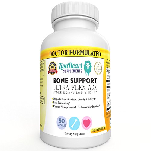 BONE STRENGTH - Vitamin ADK -Vitamins For Bone Health - - A D3 WITH K2 (MK7) - High Potency Vitamin D3 & K2 for STRONG BONE SUPPORT SUPPLEMENT