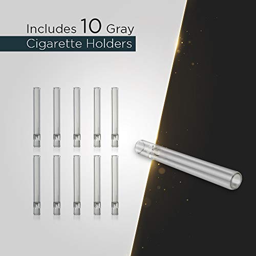 WeeWorld Glass Cigarette Filter Holders - 10 Count Reusable Tubes - Easy to  Use and Clean Portable Thick Glass Holders for Smooth Hits Without Burning  Lips in Dubai - UAE