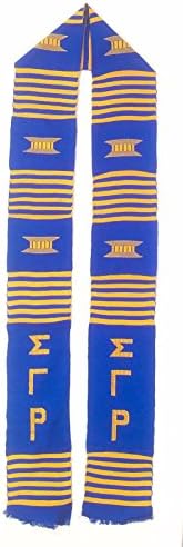 Sigma Gamma Rho Blue Graduation Stole/Stoll