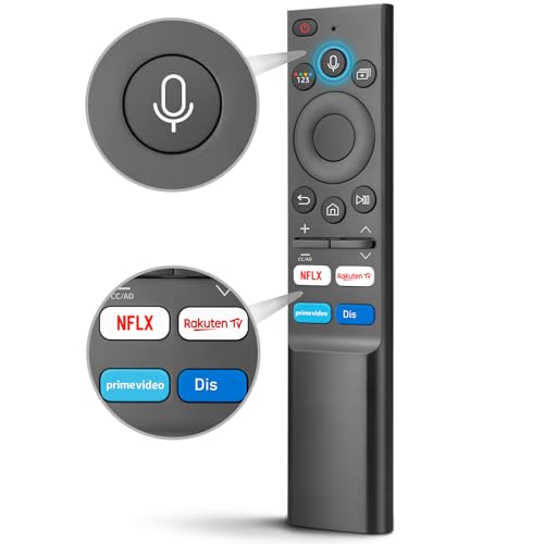 Remote Control for Samsung Smart TV, Universal Remote Control for Samsung Smart TV – QLED Crystal UHD 4K Smart TVs