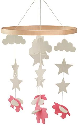 Baby Crib Mobile โ Toys Perfect For Boys + Girls by i love bub (Piggy)