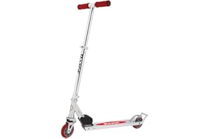 Razor A2 Kick Scooter for Kids – Wheelie Bar, Foldable, Lightweight, Front Vibration Reducing System, Adjustable Height Handlebars