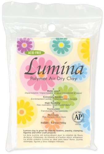 Brand New Lumina Polymer Air-Dry Clay 5.29oz-Translucent Brand New
