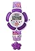 Bo Yi Kid's SK1144B Novelty Cute Flower Shape Digital Watch Purple