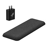 Nimble Eco-Friendly Wireless Dual Pad, Fast Wireless Charger Compatible with Apple iPhone 8/X/XS/XR, Samsung S9/S8/S7, Qi Enabled Devices (Organic Hemp, Sustainable Bioplastics)