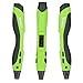 SUNLU Professional 3D Printing Pen with OLED Display,3-Dimensional Model Making,Stimulate Children's Imagination and Practical Ability(Green)