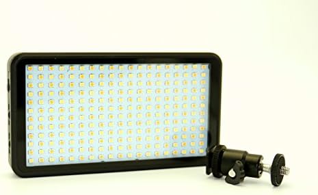 LAMZIX LED-228 6000k Dimmable for Digital Camera Video Light, LED Light for Canon, Nikon, Pentax, Panasonic, Sony, Samsung and Olympus Digital SLR Cameras with 1XLAMZIX Microfiber Lens Cleaning Cloth