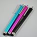 Generic Stylus Universal Touch Screen Pen for iPad 2, iPod, iPhone 4/4s/3GS/5/5s/6, Pack of 3 - Non-Retail Packaging - Multi