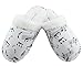 Leisureland Women's Cotton Flannel Cozy Slippers Music Notes (Medium)