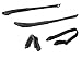 ESS Eyewear ICE NARO Frame and Nosepiece Kit, Black
