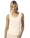 Indera Women's 100% Cotton Rib Knit Camisole, Beige, X-Large, 3-pk - Misses, Womens