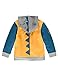 Little Boys Dinosaur Hooded Jacket, Cartoon Zipper Hoodies Sweatshirts Toddler 1-6 Years