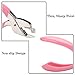 Flammi Handheld Staple Remover Lifter Opener Spring-Loaded Staple Puller for Office School Home Use (Pink)