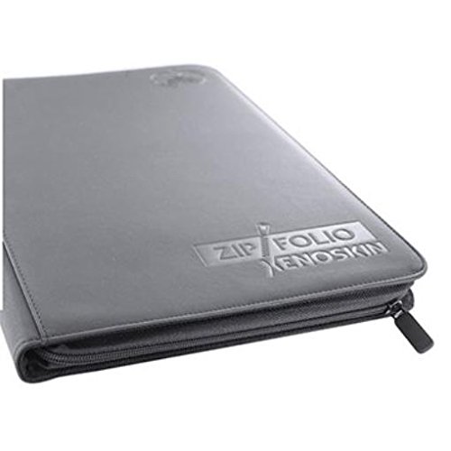 Ultimate Guard ZipFolio 9-Pocket XenoSkin Grey Card Game