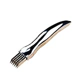 Makidar 2-in-1 Green Onion scallion Cutter, Stainless Steel Onion Cutter Slicer Mincer Chopper 6 Blades