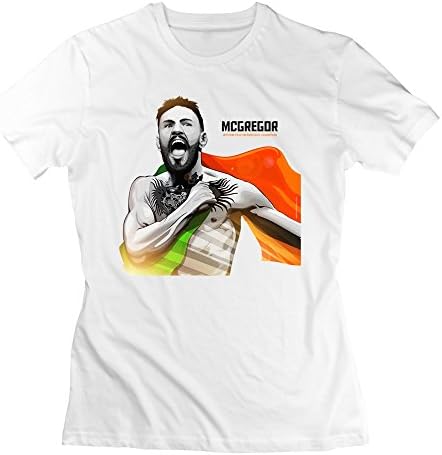 HSTee Women's CONOR MCGREGOR Conor Mcgregor Cartoon Ufc Champions T-shirt