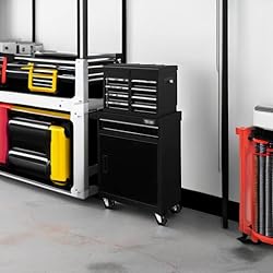 TUFFIOM 5-Drawer Rolling Tool Chest, Tool Storage