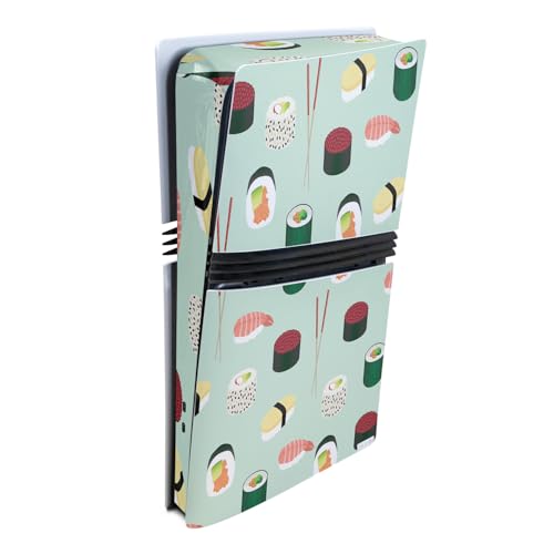 Gaming Skin Compatible with Sony PlayStation 5 PS5 Pro Console - Sushi - Premiu…