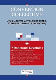 Convention collective, jeux, jouets, articles de fêtes, voitures d'enfants (industrie)