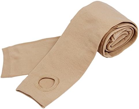 Rukiwa Women Winter Thick Warm Fleece Lined Thermal Stretchy Elastic Leggings Pants (Khaki)