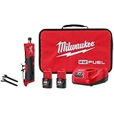 Milwaukee 2486-22 M12 Fuel 1/4" Straight Die Grinder 2 Battery Kit