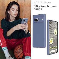YATWIN Silicone Case for Google Pixel 7A