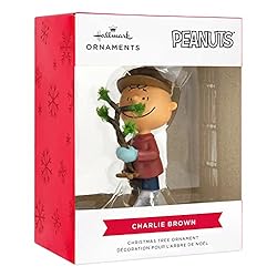 Hallmark Peanuts Charlie Brown with Tree Christmas