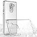Honor 6X Case, Huawei Mate 9 Lite Case, CoverON [ClearGuard Series] Hard Clear Back Cover with Flexible TPU Bumpers Slim Fit Phone Cover Case for Huawei Honor 6X / Mate 9 Lite - Clear