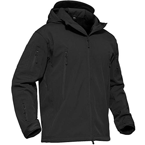 image for ADAFAZ Hunting Jacket Waterproof Softshell Hunting Suit Camouflage Hoo